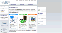 Desktop Screenshot of brain-mentalsystems.de